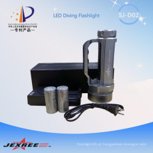 Jexree tático 4000 lumen XM-L2 mais poderoso lanterna com guidão usado 2 * 26650 bateria
